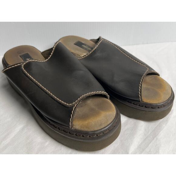 Vintage Xhilaration 5.5 Platfrom Chunky Brown Women's Sandals - Picture 1 of 7